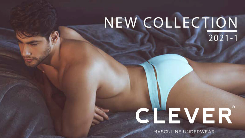 Clever underwear offers men's briefs, trunks, boxers, thongs and jockstraps that are designed to be sporty, sexy, and functional.