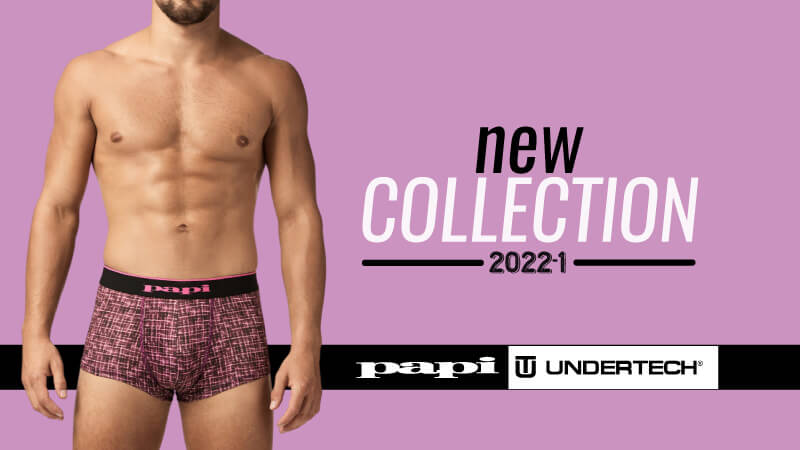 Papi, Undertech & Rico are labels that boast themselves of sexy simplicity found in a plethora of bold patterns, prints, colors, and designs!