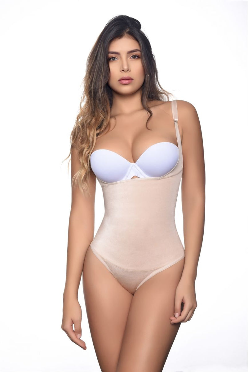 Vedette 107 Evonne Underbust Bodysuit بلون بيكيني عاري