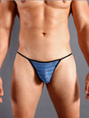 Doreense 1306-BLU Mesh G-String Thong اللون أزرق