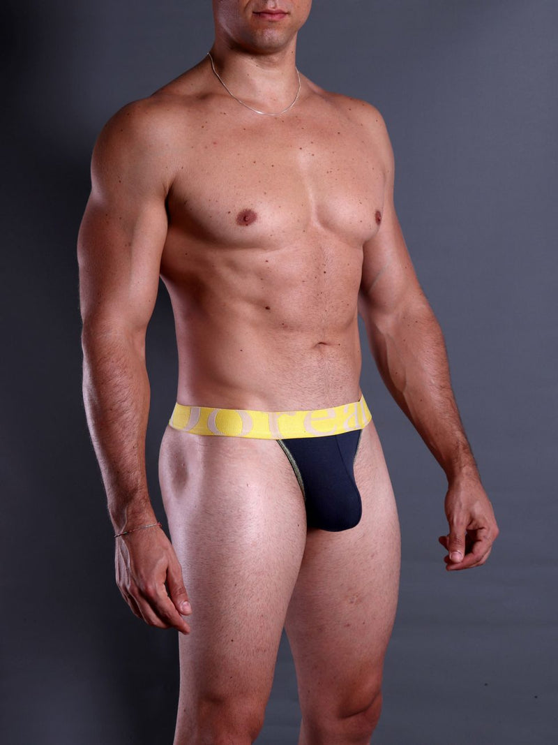 Doreanse 1379-NVY Color de tanga micromodal azul marino