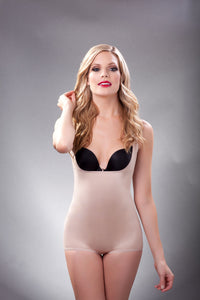 Vedette 138 Lillian High-Back Body Body Shaper Color desnudo