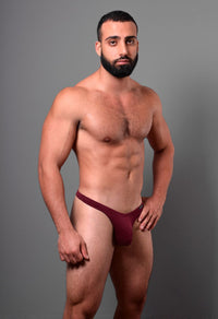 Doreanse 1392-BRD EURO THONG COLOR BORDEAUX