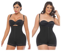 365me Shapewear G001 नियंत्रण Bodysuits लौरा रंग काला