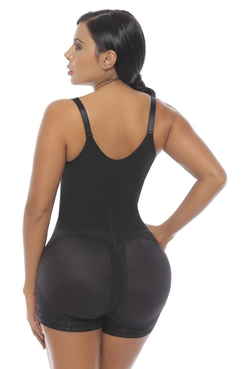 365Me Shapewear G001 Bodysuits de control Laura Color Negro