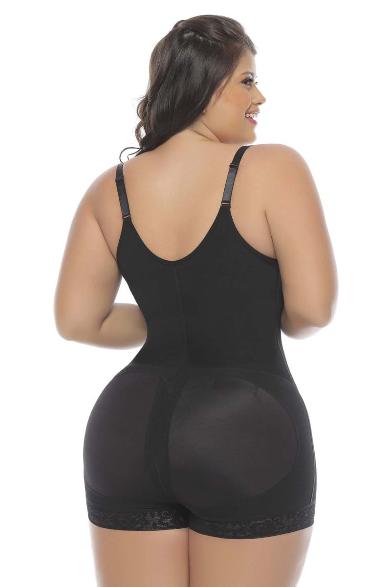 365Me Shapewear G001 Bodysuits de control Laura Color Negro