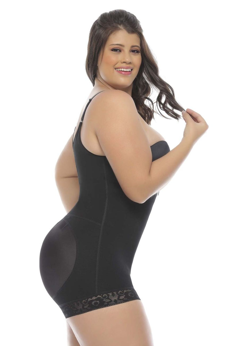 365Me Shapewear G001 Bodysuits de control Laura Color Negro