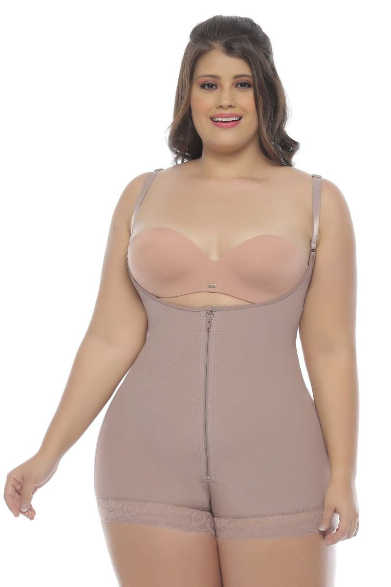 365me Shapewear G001 नियंत्रण Bodysuits लौरा रंग कोकोआ