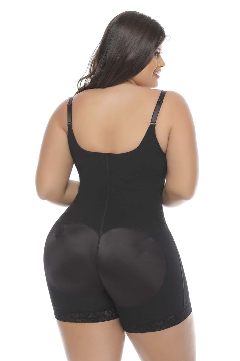 365me Shapewear G002 Bodysuits de control Alexa Color Negro