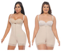 365me ShapeWear G003 Bodys de contrôle de contrôle Emma Color Beige