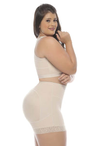 365me Shapewear G004 कंट्रोल पैंटी वैलेंटिना कलर बेज