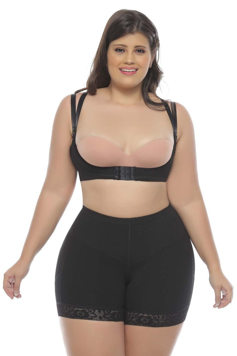 365me Shapewear G004 कंट्रोल पैंटी वैलेंटिना कलर ब्लैक