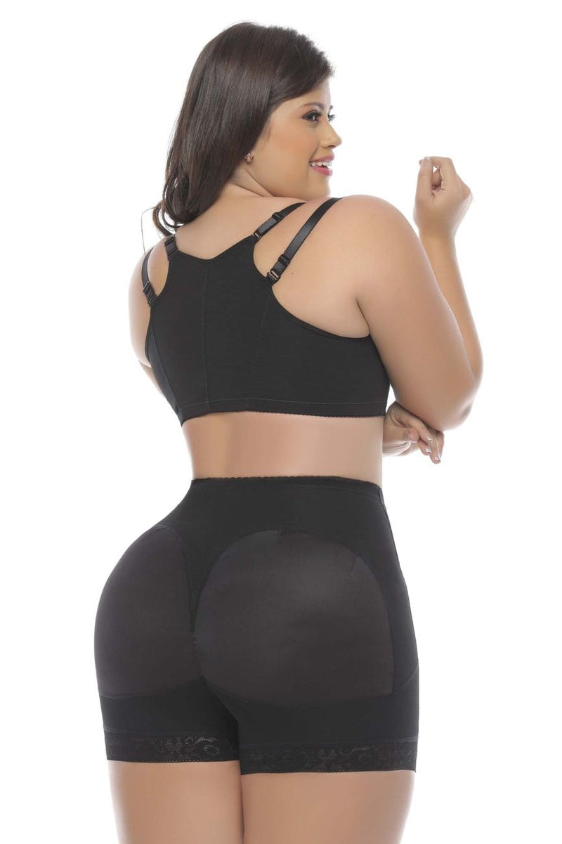 365me Shapewear G004 कंट्रोल पैंटी वैलेंटिना कलर ब्लैक