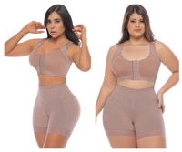 365me Shapewear G004 Brasas de control Valentina Color Cocoa