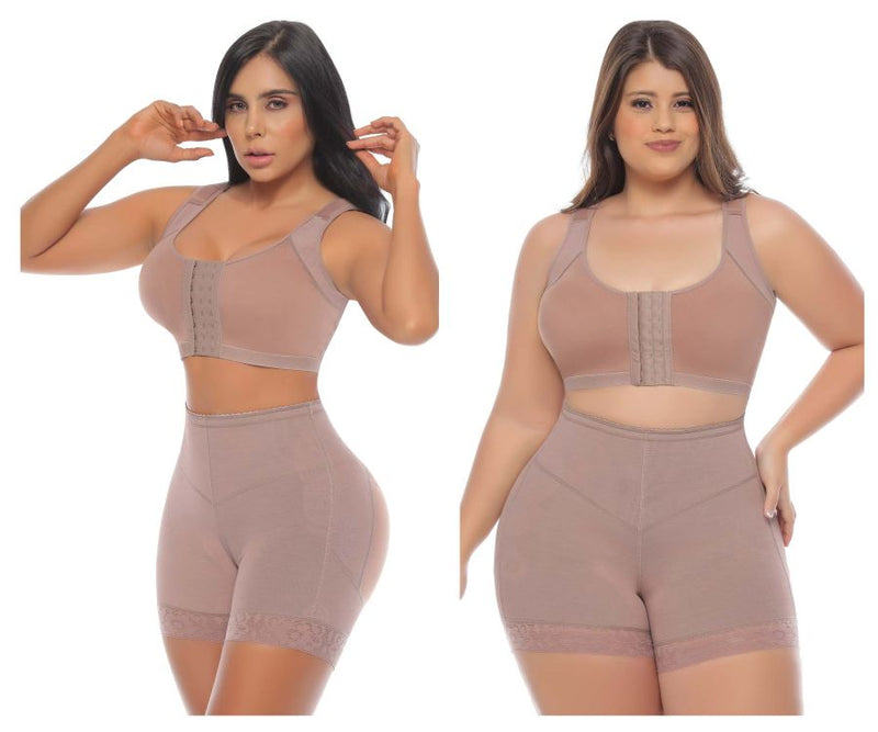 365me Shapewear G004 नियंत्रण पैंटी वैलेंटिना रंग कोकोआ