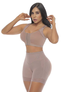 365me Shapewear G004 Brasas de control Valentina Color Cocoa