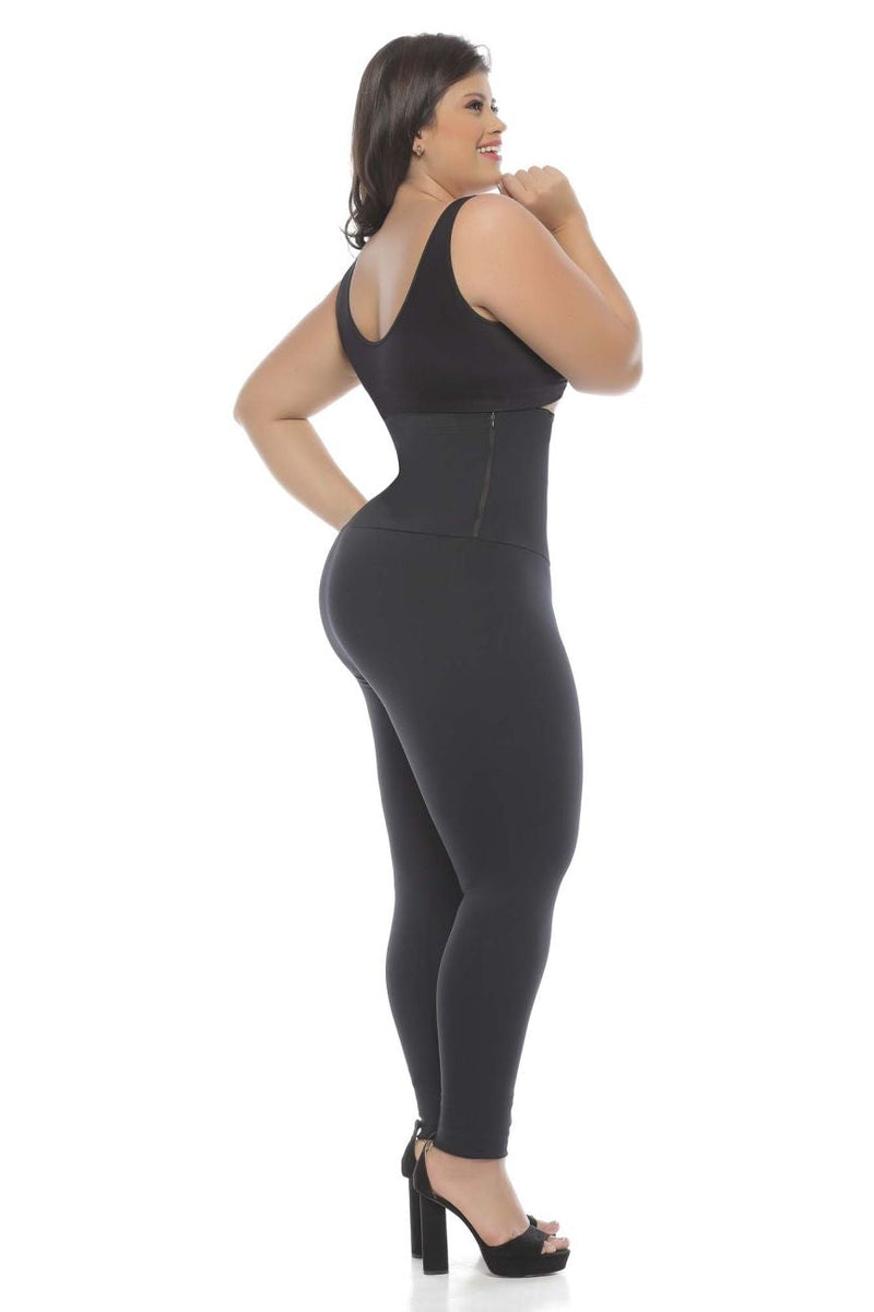 365me Shapewear G009 लेगिंग ज़ो कलर ब्लैक