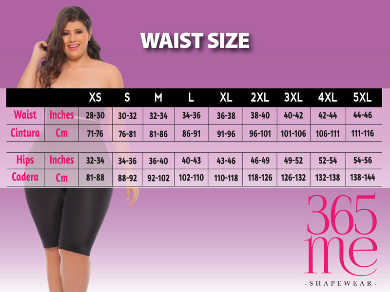 365me Shapewear G005 CONTROL BANTIAS JESSICA COLOR NEGRO