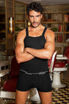 Papi 559102-001 3PK Square Neck Tank Color Black