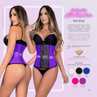 Moldeate 8031 Workout Waist Cincher Color Fuchsia