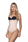 Vedette 906 Julie sans bretelles en forme de stro-string Couleur nue