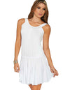 Am PM 4800 Vestido Color blanco