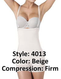 Ann Chery 4013 Látex SHIRLY Strapless Shapewear color beige