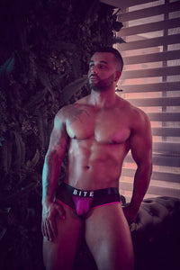 Bordwear BW2023101 Abricot discret Couleur de jockstrap fuchsia