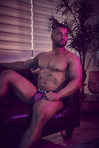 Bordwear BW2023101 Abricot discret Couleur de jockstrap fuchsia