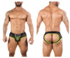 Bitewear BW2023101 डिस्क्रीट खुबानी Jockstrap रंग हरा