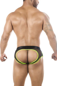 Bitewear BW2023101 डिस्क्रीट खुबानी Jockstrap रंग हरा