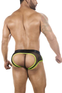 Bitewear BW2023101 डिस्क्रीट खुबानी Jockstrap रंग हरा