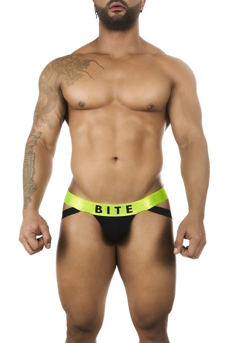 Bordwear BW2023104 Couleur de jockstrap de pêche impertinente verte