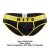 Bitwear BW2023106 Intervenidos Briefs de melón color amarillo