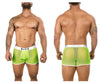 Bitwear BW2023107 Trunks de Kumquat brillante en color verde