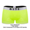 Bitwear BW2023107 Trunks de Kumquat brillante en color verde