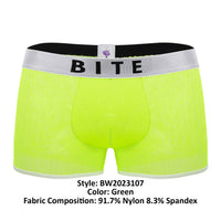 Bitwear BW2023107 Trunks de Kumquat brillante en color verde