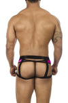 Bitwear BW2023108 Tuxedo Banana Jockstrap Color Fuchsia