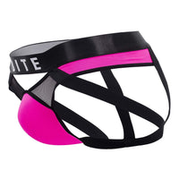 Bitewear BW2023108 Tuxedo केला Jockstrap Color Fuchsia