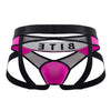 BiteWear BW2023108 Tuxedo Banana Jockstrap Color Fuchsia