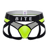 BiteWear BW2023108 Tuxedo Banana Jockstrap Color Green