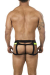 Bitwear BW2023108 Tuxedo Banana Jockstrap Color verde