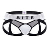 Bitwear BW2023108 Tuxedo Banana Jockstrap Color White