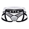 Bitwear BW2023108 Tuxedo Banana Jockstrap Color White