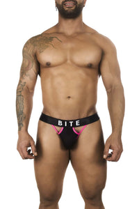 BiteWear BW2023109 Bite My Cherry Thongs اللون فوشيا