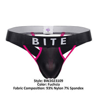 Bitwear BW2023109 mordida mi cereza tangas color fucsia