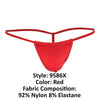 CandyMan 9586X Thongs Color Red