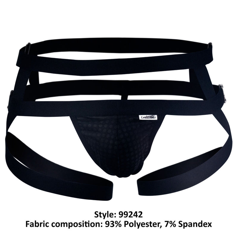 Candyman 99242 Color de Jockstrap Black