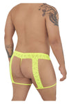 CandyMan 99369X Thongs Color Hot Yellow