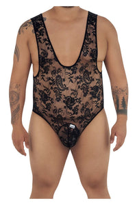 Candyman 99380x Bodysuit Color Black